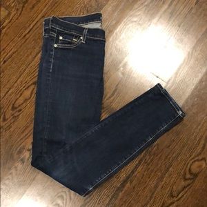 7 for all mankind skinny jeans